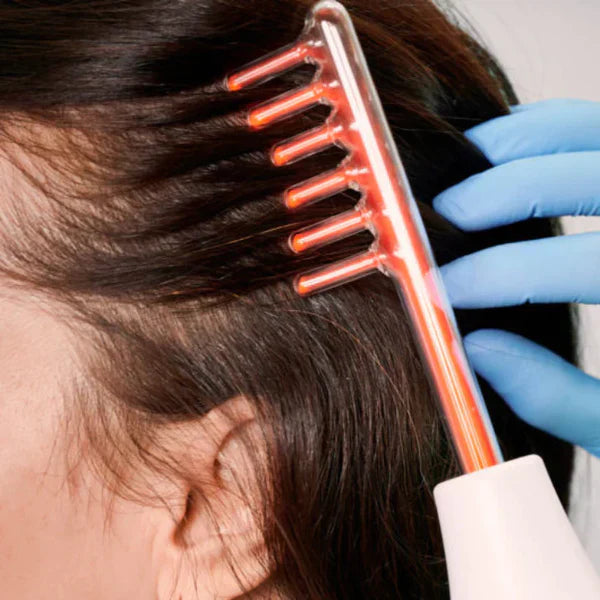 Dispozitiv cu frecvență înaltă pentru un ten strălucitor și pur