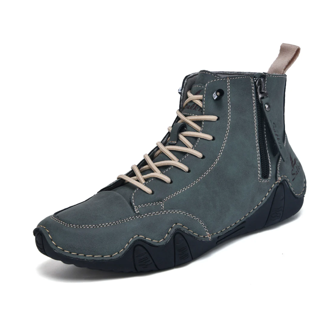 VogSalkin - Calçado com fecho éclair resistente e durável 