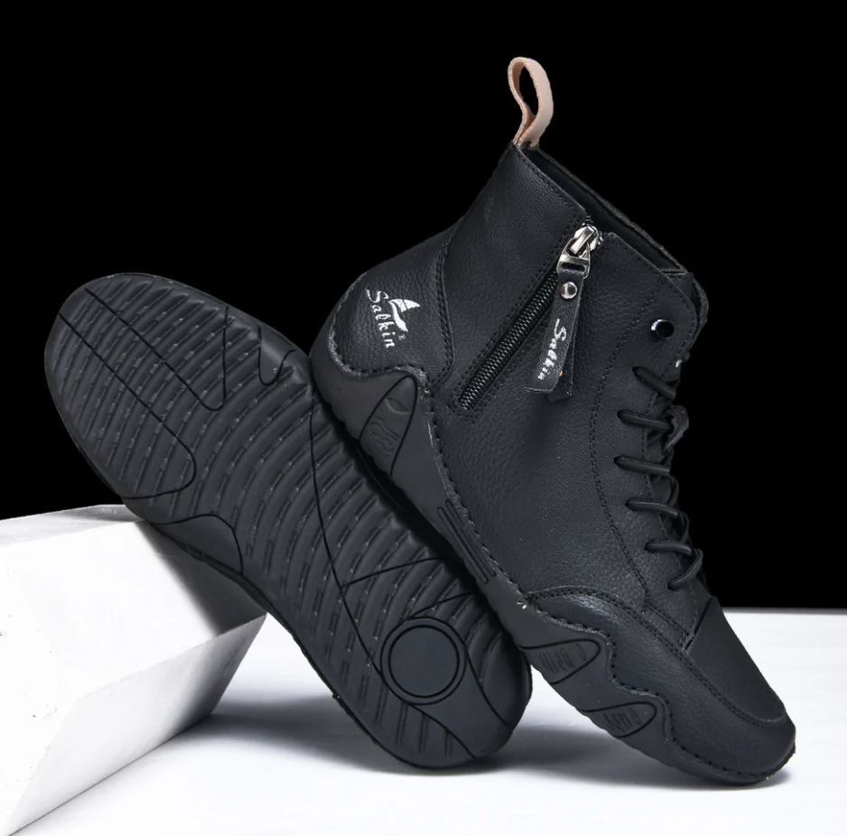 VogSalkin - Calçado com fecho éclair resistente e durável 