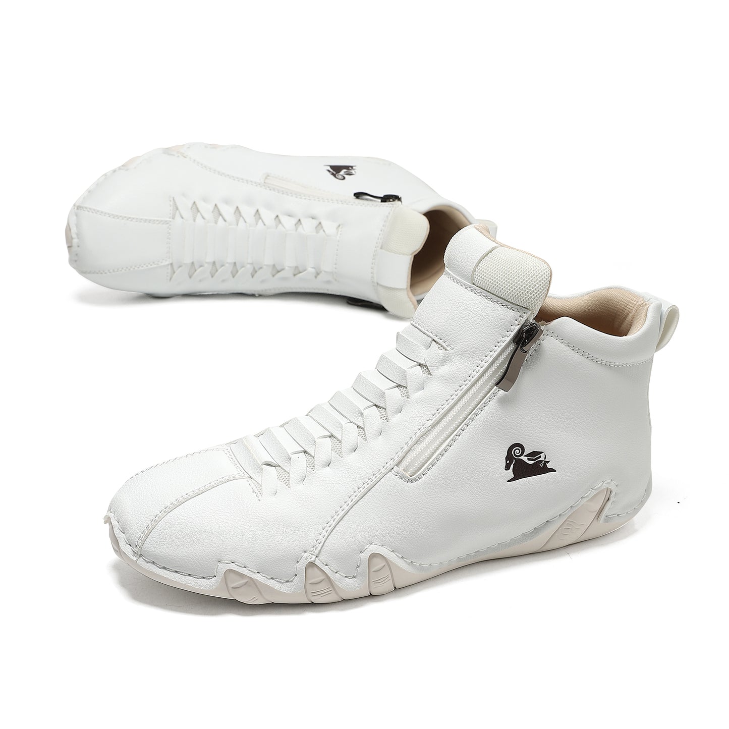 VogBeck 2.0 – Chaussures Orthopédiques Respirantes à Double Zip Confort