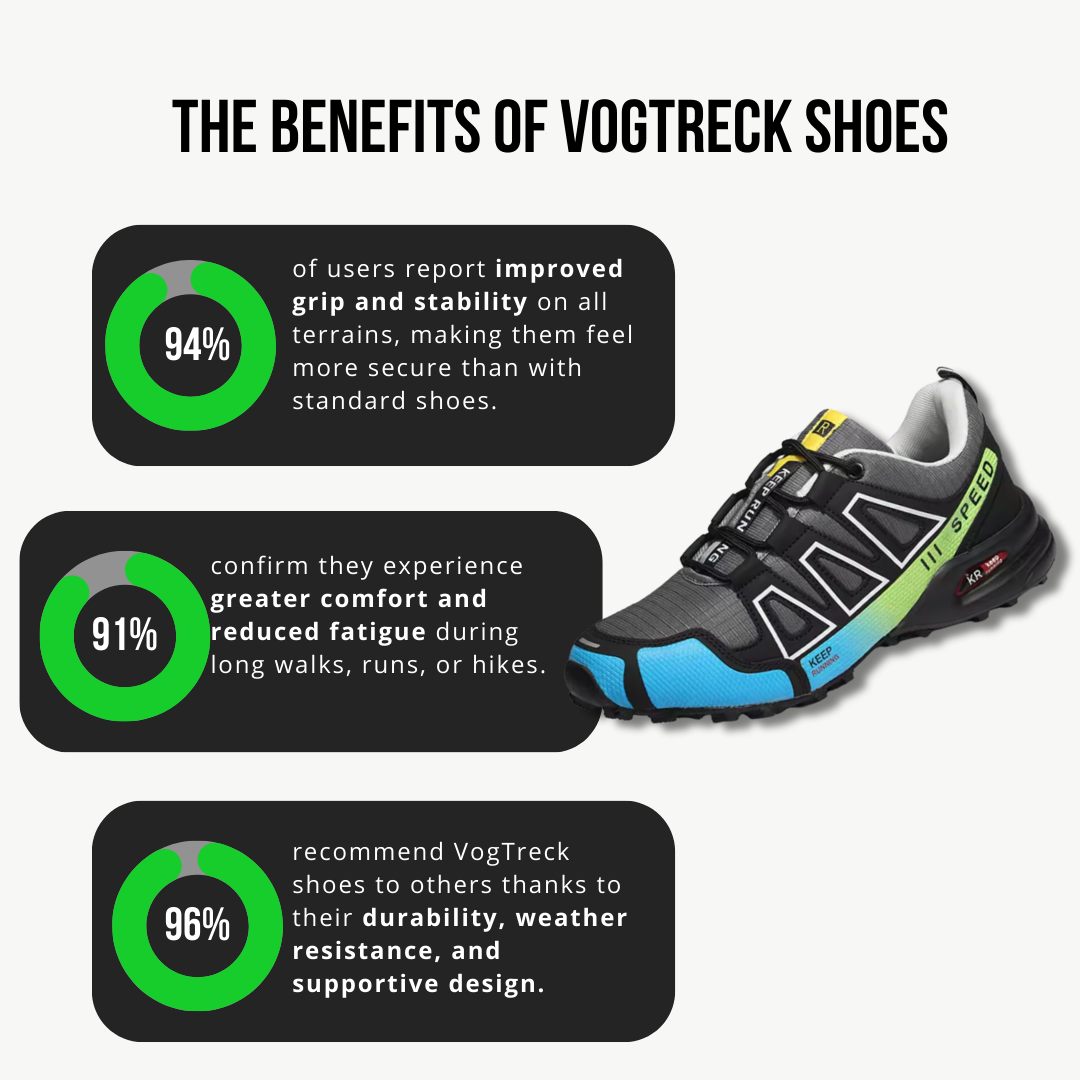 VogTreck - Zapatos de senderismo versátiles para todas las estaciones 