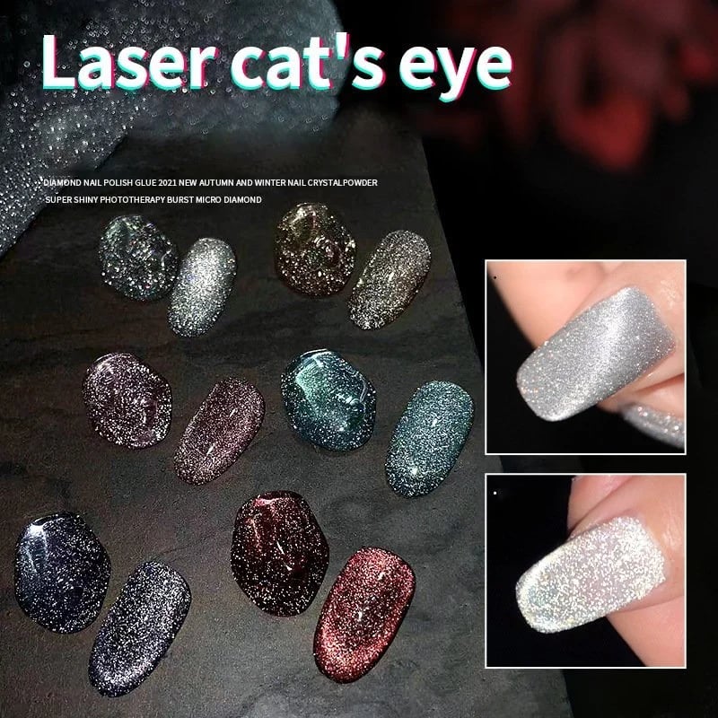 Laser Diamond nagellakset: Intense glans en glamoureuze schittering 