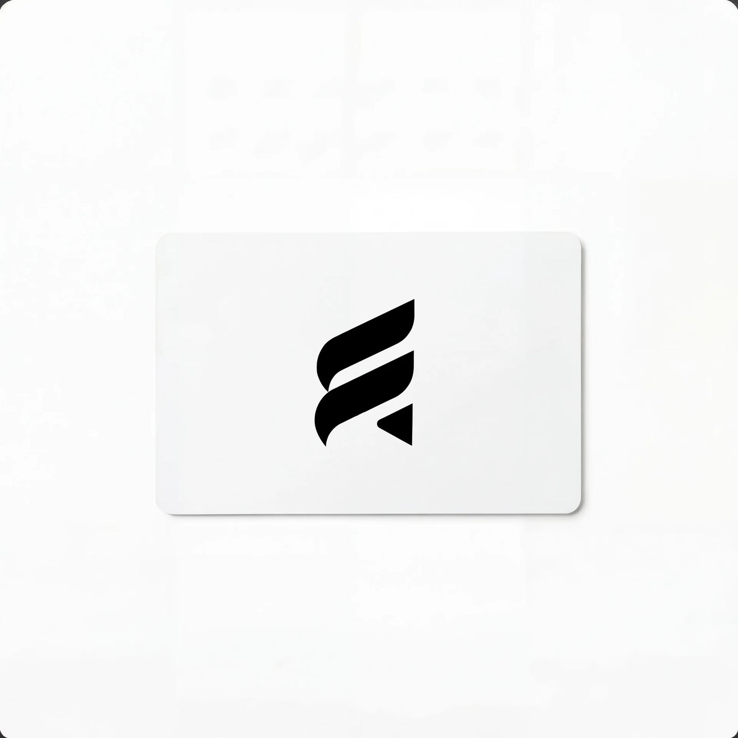 White Gift Card 